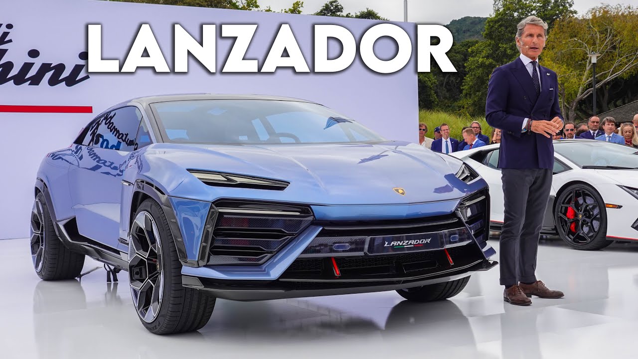 Lamborghini Unveils the Lanzador EV Concept: A Glimpse into the Electric Supercar Future